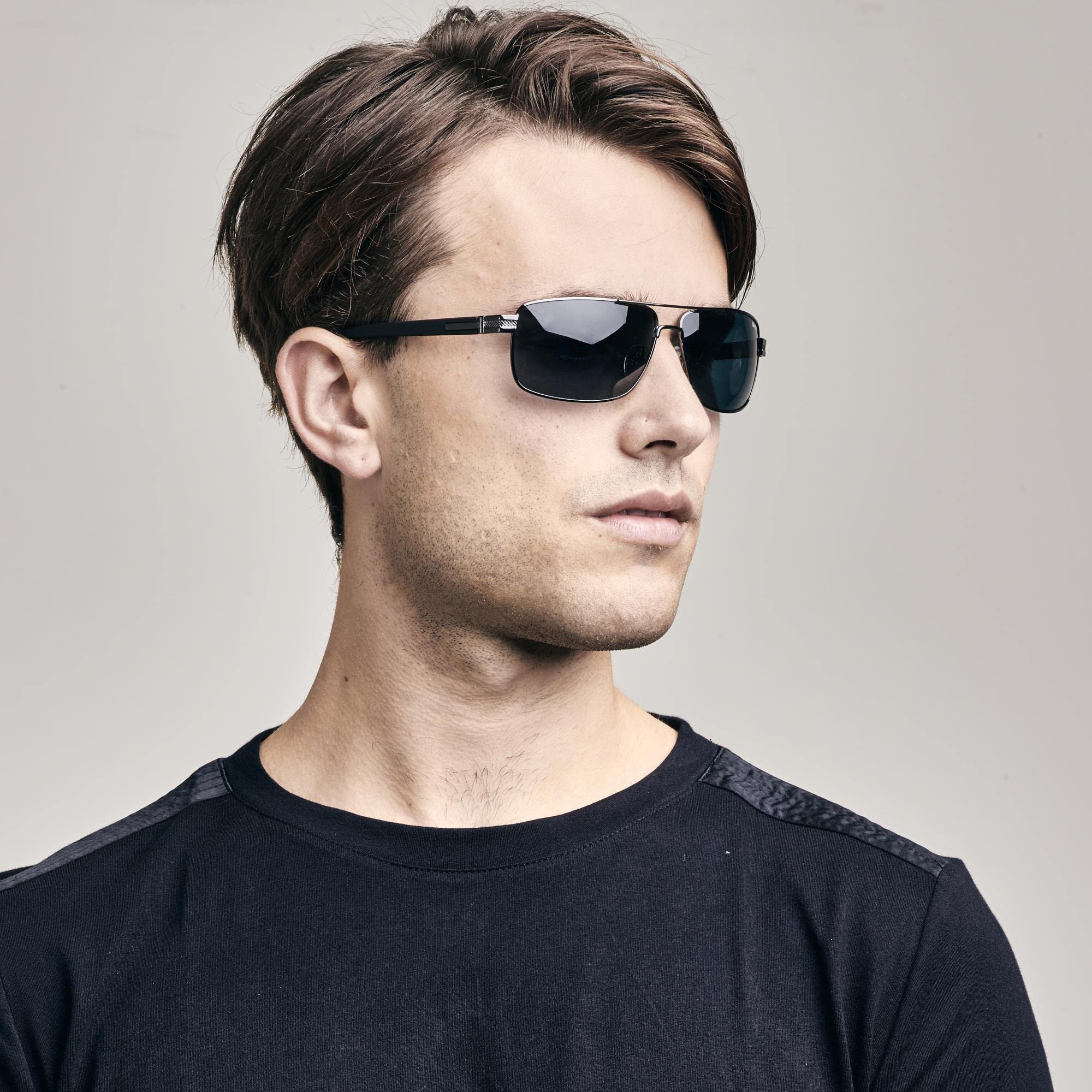 SINNER Durness Sonnenbrille - Herren und Damen - Polarisiert - Dezentrierte Polycarbonat-Linsen - 100% UV400 Schutz - Langlebiges Material - Perfekte Passform