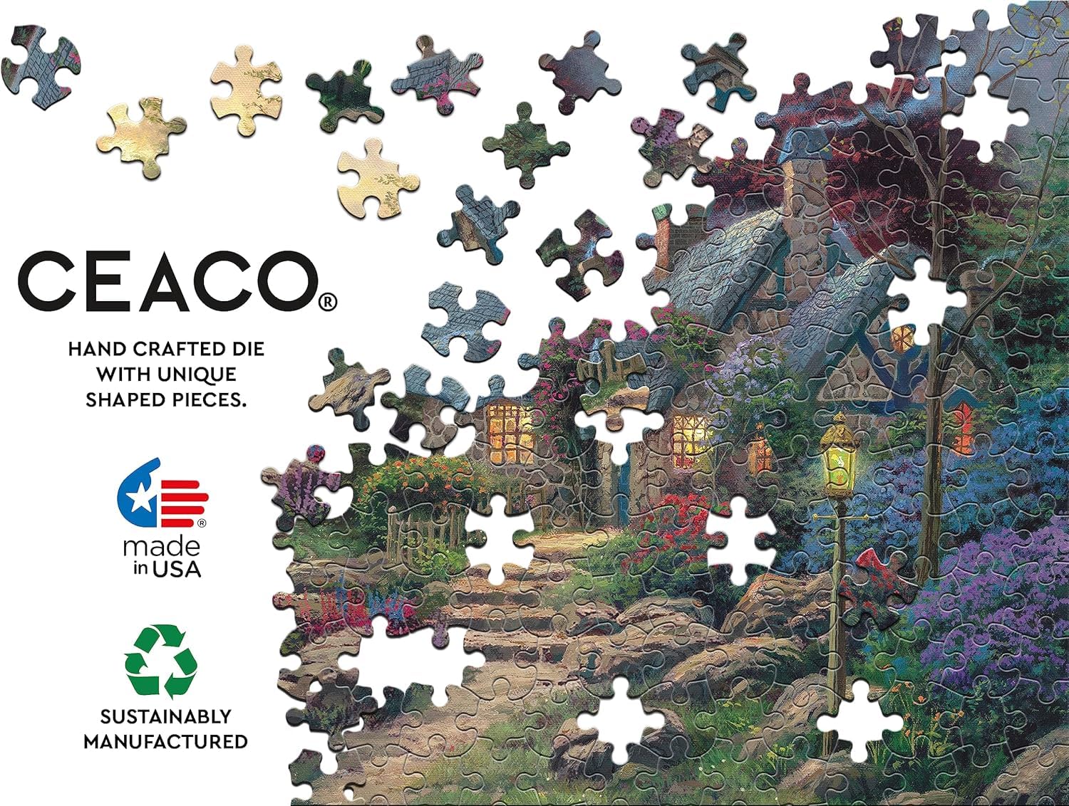 Amazon | Ceaco トーマス・キンケード シーサイド・ハイダウェイ