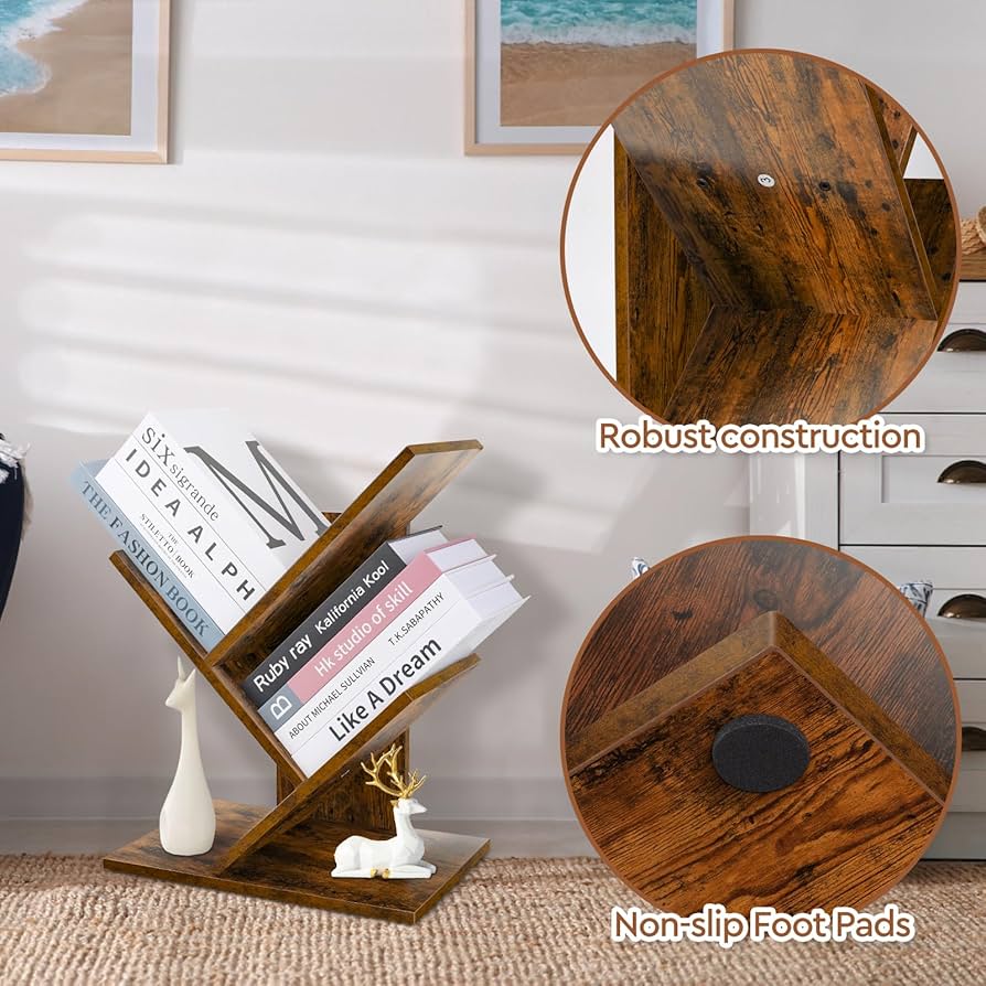 ブラウン木製多層シェルフ 送料無料】 見せる収納 木製 マルチオープンシェルフ 3段 幅900