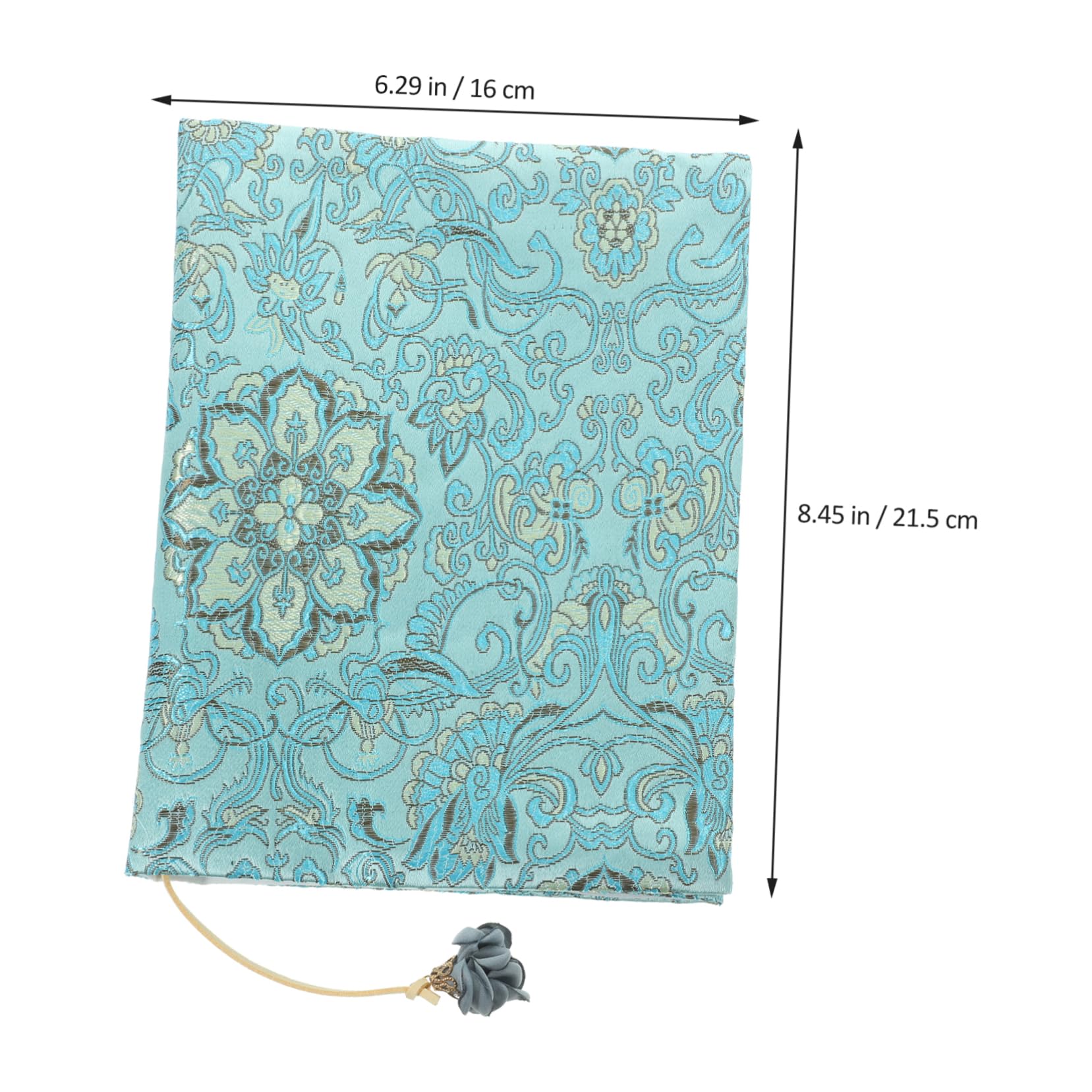 HOMSFOU 4 Pezzi Copertina Decorativa per Libri Protezione Antistrappo e Antisfregamento per Note e Libri Scolastici Design Elegante e Resistente per Ogni Occasione