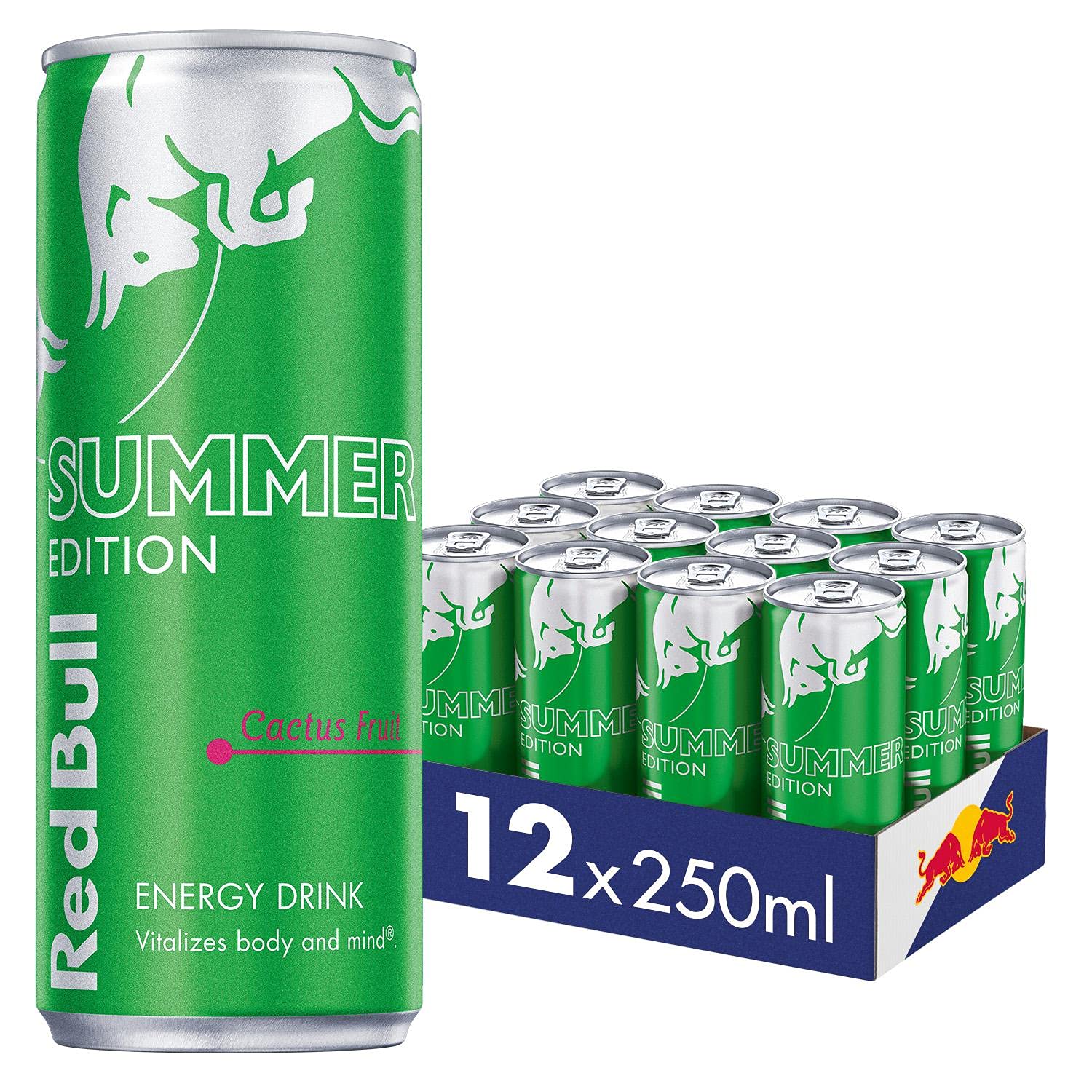 , Energy Drink, Green Edition, 250ml, Pack of 12