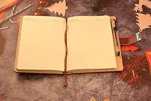 Miniatura 5 de JunShop Diario digital de contraseñas con cerradura, diario retro de privacidad con cerradura de combinación, carpeta de cuero, cuaderno de bloqueo