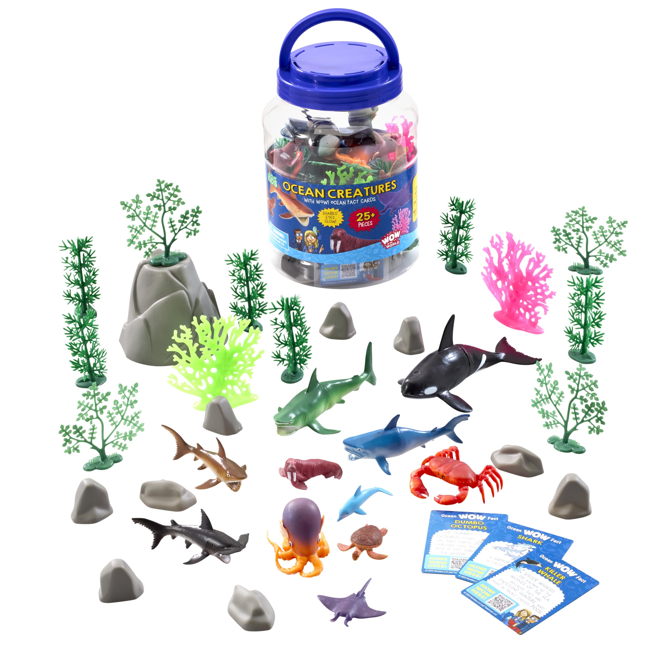 Amazon.com: WONDERY Kids Wow in The World Ocean Creatures Bucket