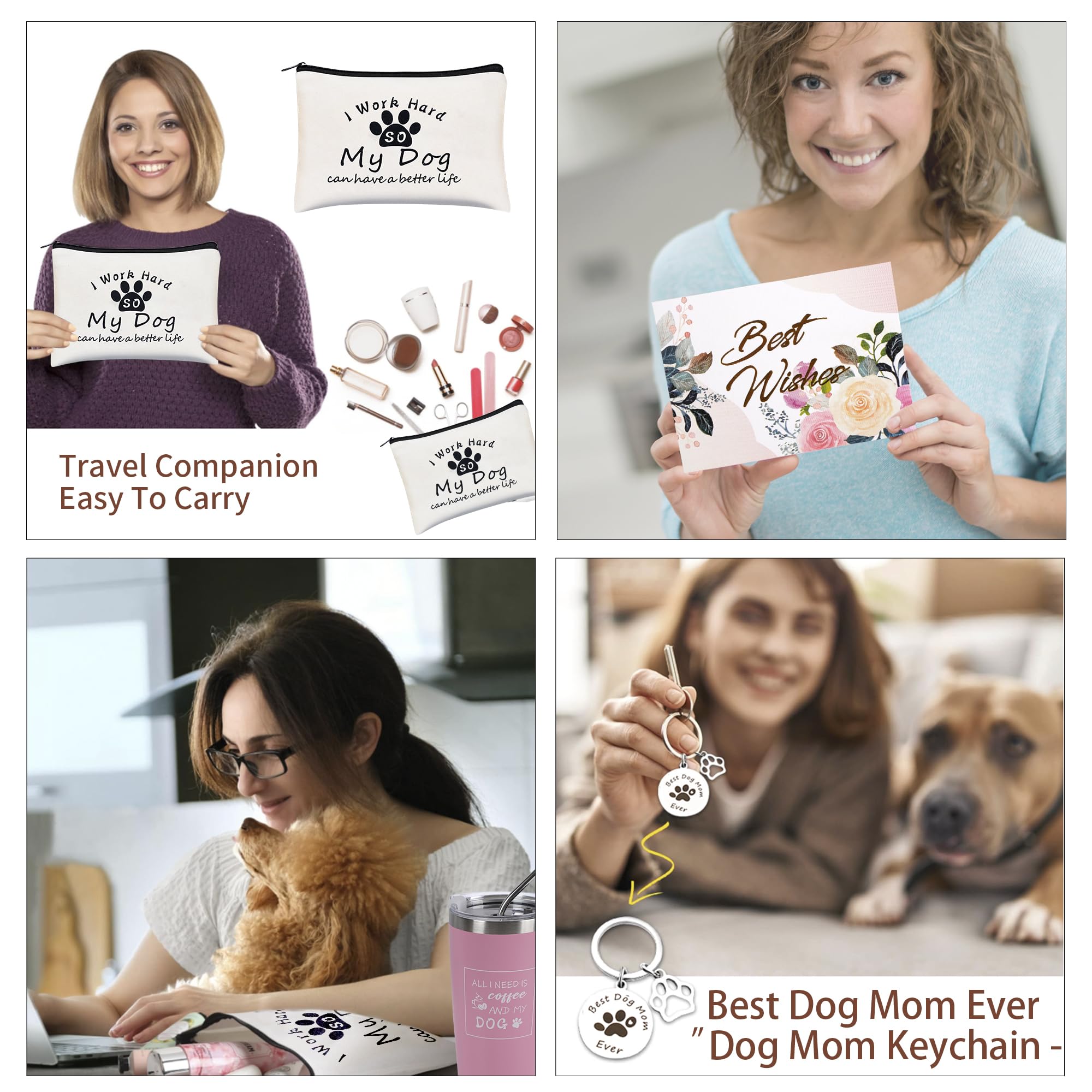 Regalos para mamá de perro para mujeres, regalo divertido para amantes de los perros, nuevo cachorro de piel para dueños de bebés, regalos geniales para amantes de las mascotas, plateado, Pequeño Regalos para mamá de perro para mujeres, regalo divertido para amantes de los perros, nuevo cachorro de piel para dueños de bebés, regalos geniales para amantes de las mascotas, plateado, Pequeño