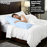 Vista 177 de Royale Linens Paquete de 2 fundas de almohada de tamaño estándar de 20 x 26 pulgadas, microfibra 1800, fundas de almohada de cama, resistentes a