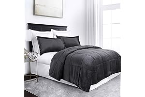Sleep Restoration Micromink Comforter Set: 5-Star Hotel Luxury