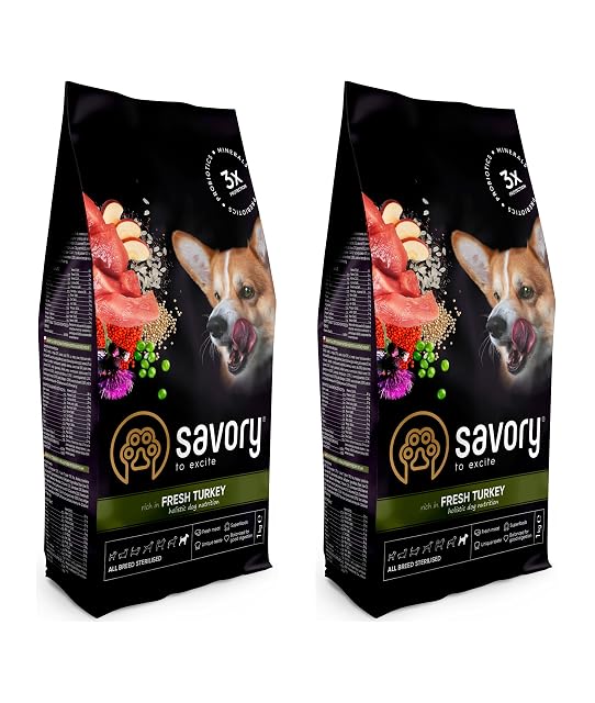Foto 3 de 7 de Savory - Alimento seco para Perros - Alimento seco para Perros - Todas Las Razas esterilizadas - Pavo Fresco