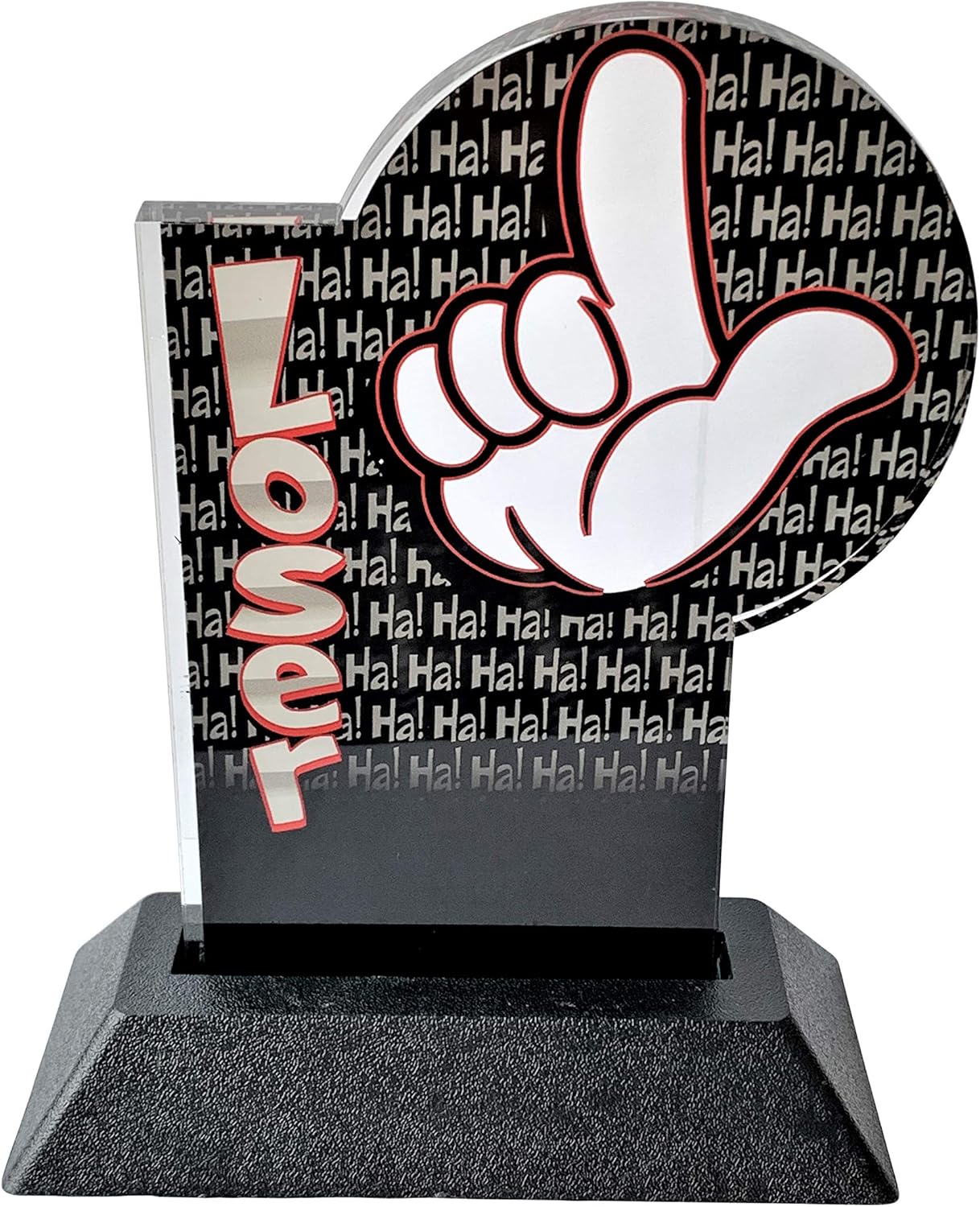 Express Medals 6 Inch Full Color Acrylic Last Place Loser Trophy Award Plaque Prime Gift