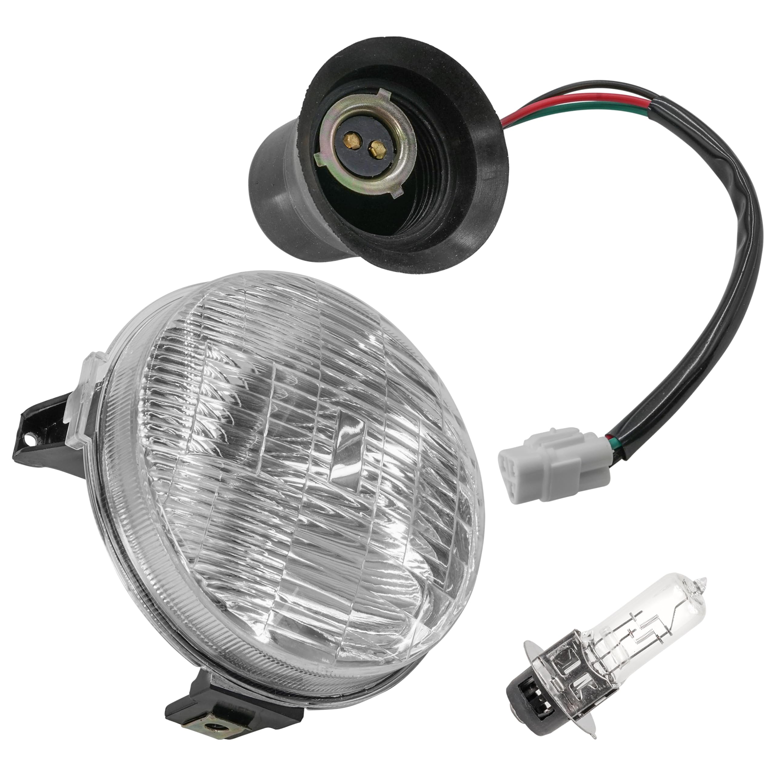 Caltric Left Right Headlight Compatible with Yamaha Grizzly 600 Yfm600F 4X4 1999 2000 2001