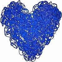 Vista 14 de 2000 Bandas de Goma Mini, Bandas de Telar Negras.