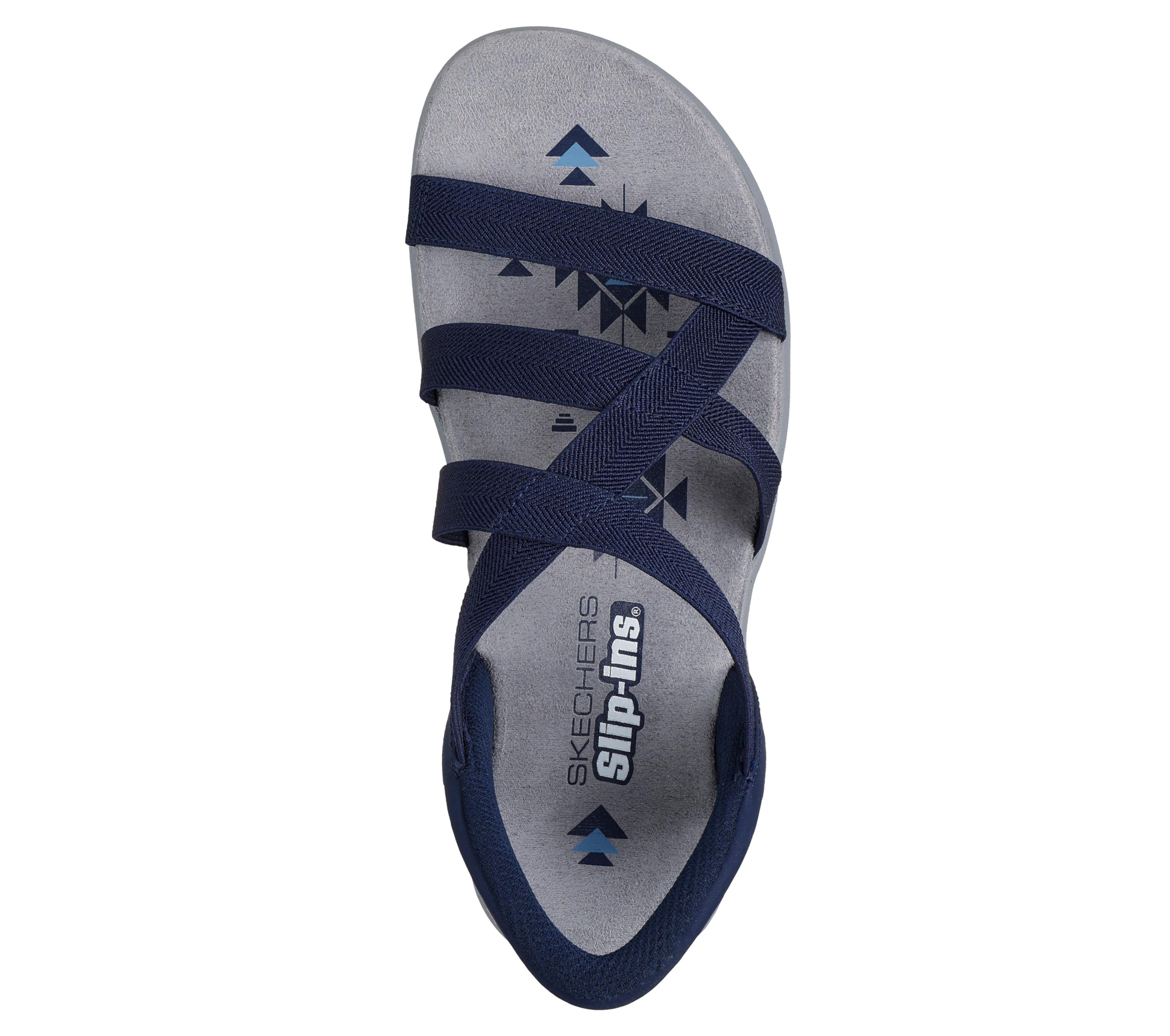 Skechers Femme Sandale Reggae Slim Stretch Flex Hands Free Slip-Ins