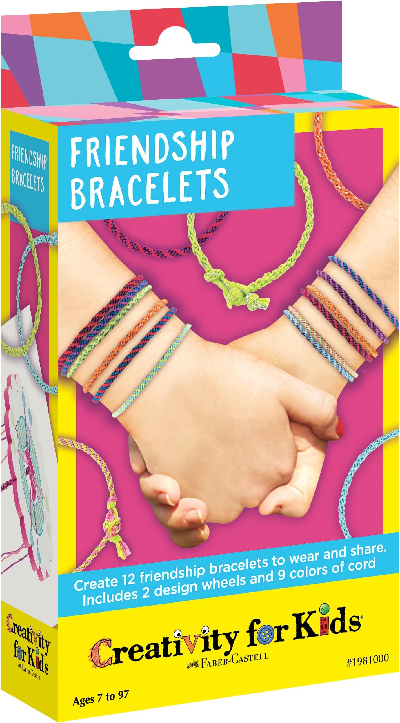 Creativity for KidsWest Design Junior Selection Friendship Bracelets Mini Kit
