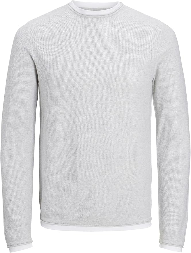 Maglione Jack & Jones Uomo - Cotone 100%, Lavorato A Maglia, Collo Alto, Stile Casual Comfort - Foto 8