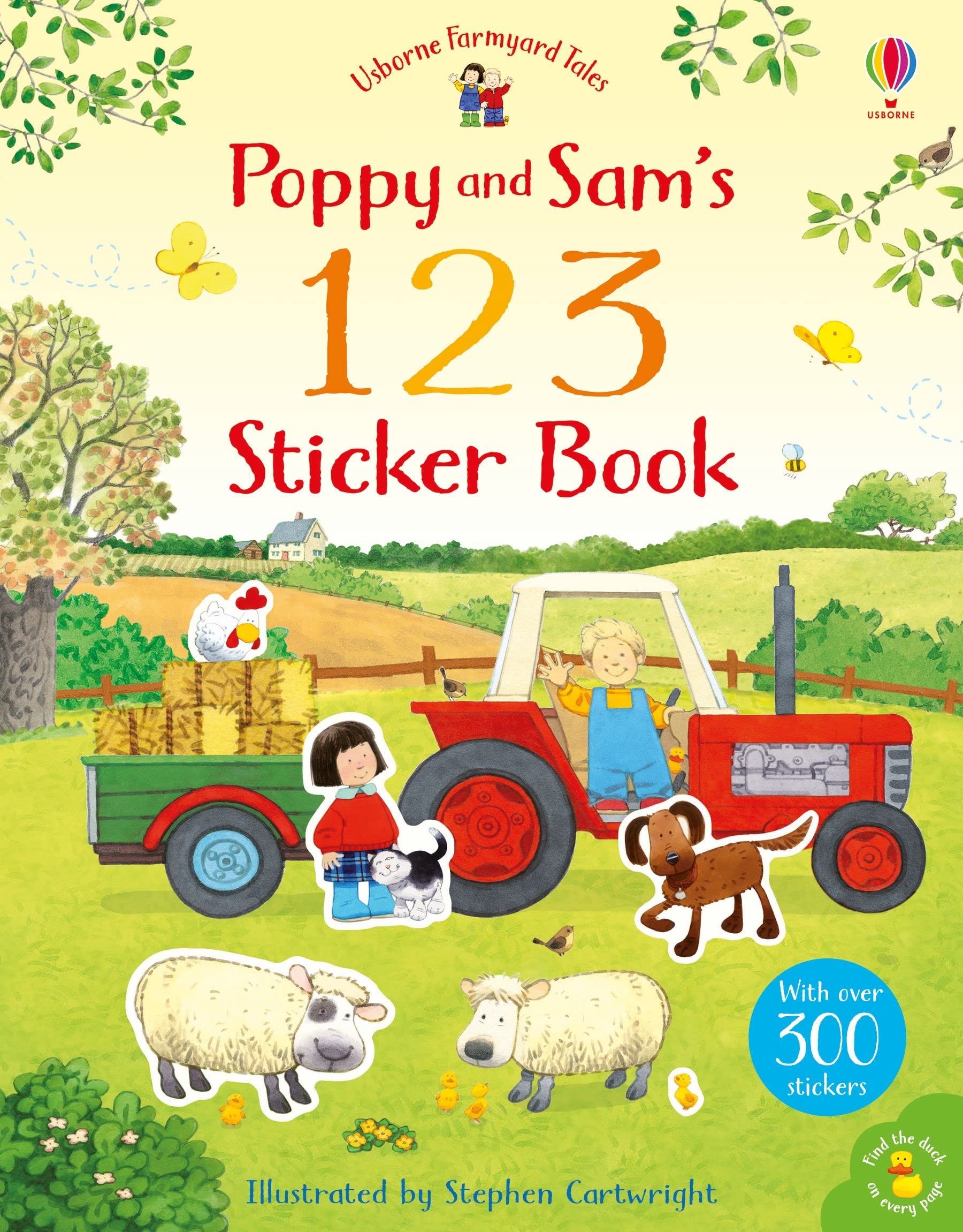 FYT POPPY AND SAMS 123 STICKER BOOK (Farmyard Tales)