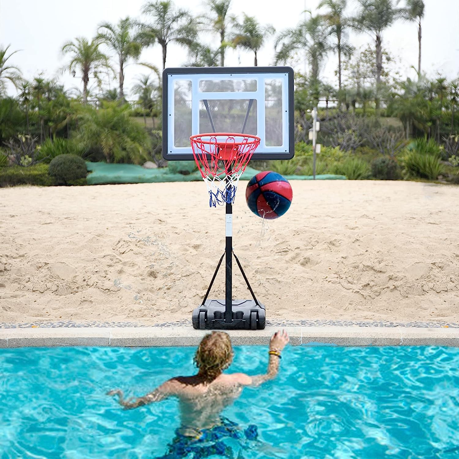 Basketball Hoop Basketball Net Pool In Pool Toys Pool