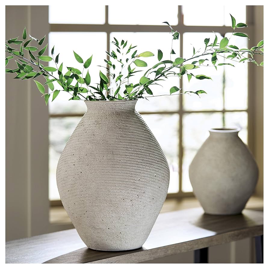 美品✨ Ashley Dimaia Vase アシュレイファニチャー 花瓶 輸入 Amazon.com: Signature Design by Ashley Hannela 12