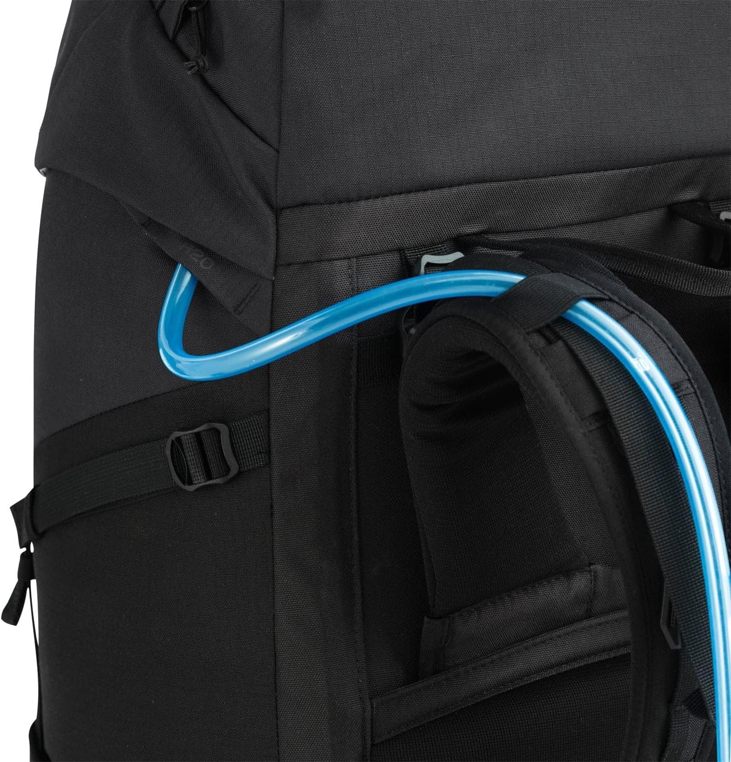 NOMAD Batura Backpack - Premium 55L Pack with Rain Cover Included | Lightweight Rucksack for Traveling, Hiking, Camping, Outdoor Sports (Black)