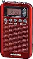 オーム電機 ラジオ AudioComm RAD-P350N-R [レッド] Amazon.co.jp: オーム(OHM) オーム電機 ラジオ AudioComm RAD