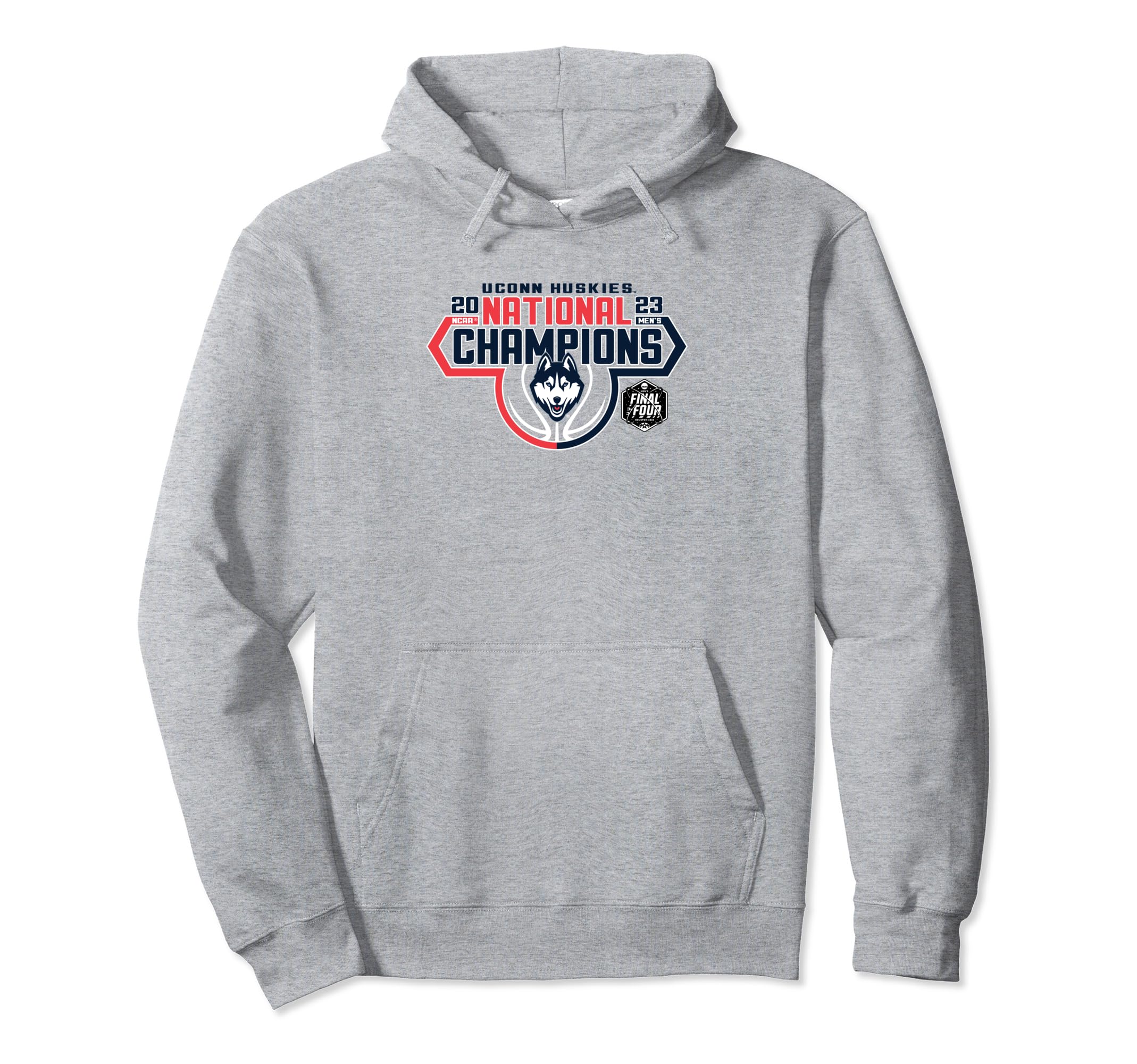 Amazon.com: Connecticut Huskies National Champs 2023 Basketball Win Gray  Pullover Hoodie : Sports u0026 Outdoors