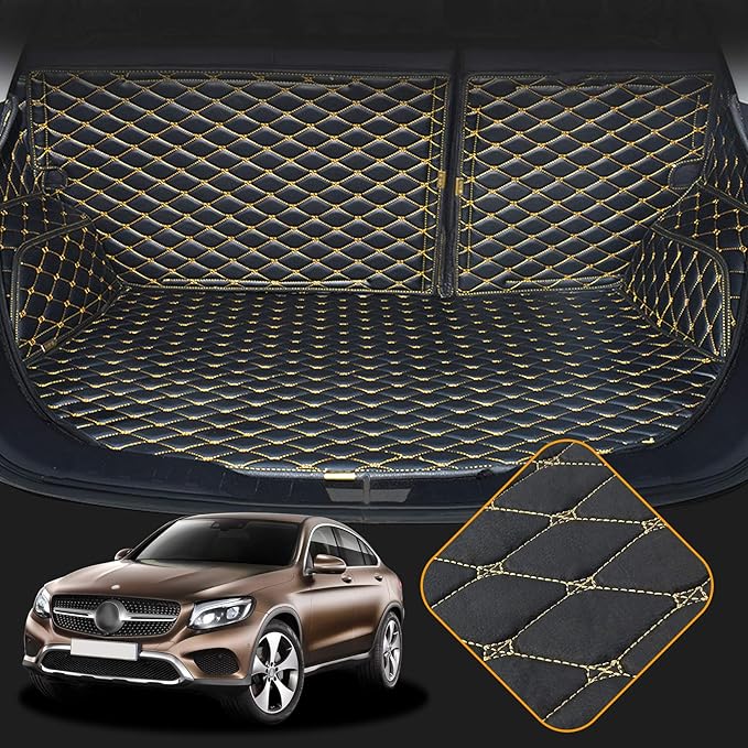 Orealtech 3d Car Styling Storage Pad Carpet Trunk Protection Boot Mat Heavy Duty Cargo Tray Liner Xpe Leather For Benz Klasse Glc X253 C253 2016 2019 Amazon Co Uk Automotive