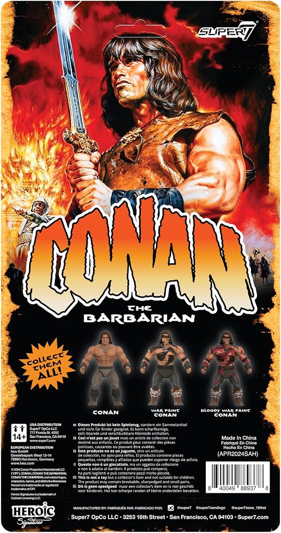 Super7 Conan the Barbarian Vintage Figures Wave 02 - Conan Action Figure