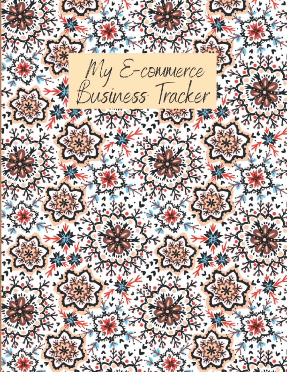 My e-commerce business tracker, track sales/profit and fees, ebay, Amazon, Etsy or any other online shop. Accounts book. Gift for her/him: Self-employed business organiser.