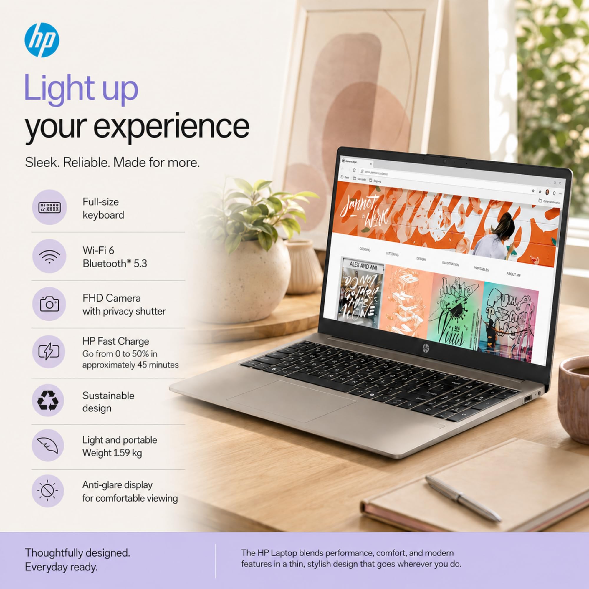 Amazon.co.jp: HP 15.6インチ FHD タッチスクリーンノートパソコン