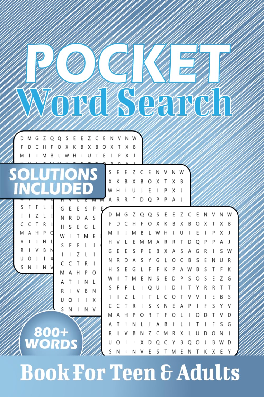 Pocket Word Search Mini Word Puzzle Book For Adults 9798328164924 Unpuzzling
