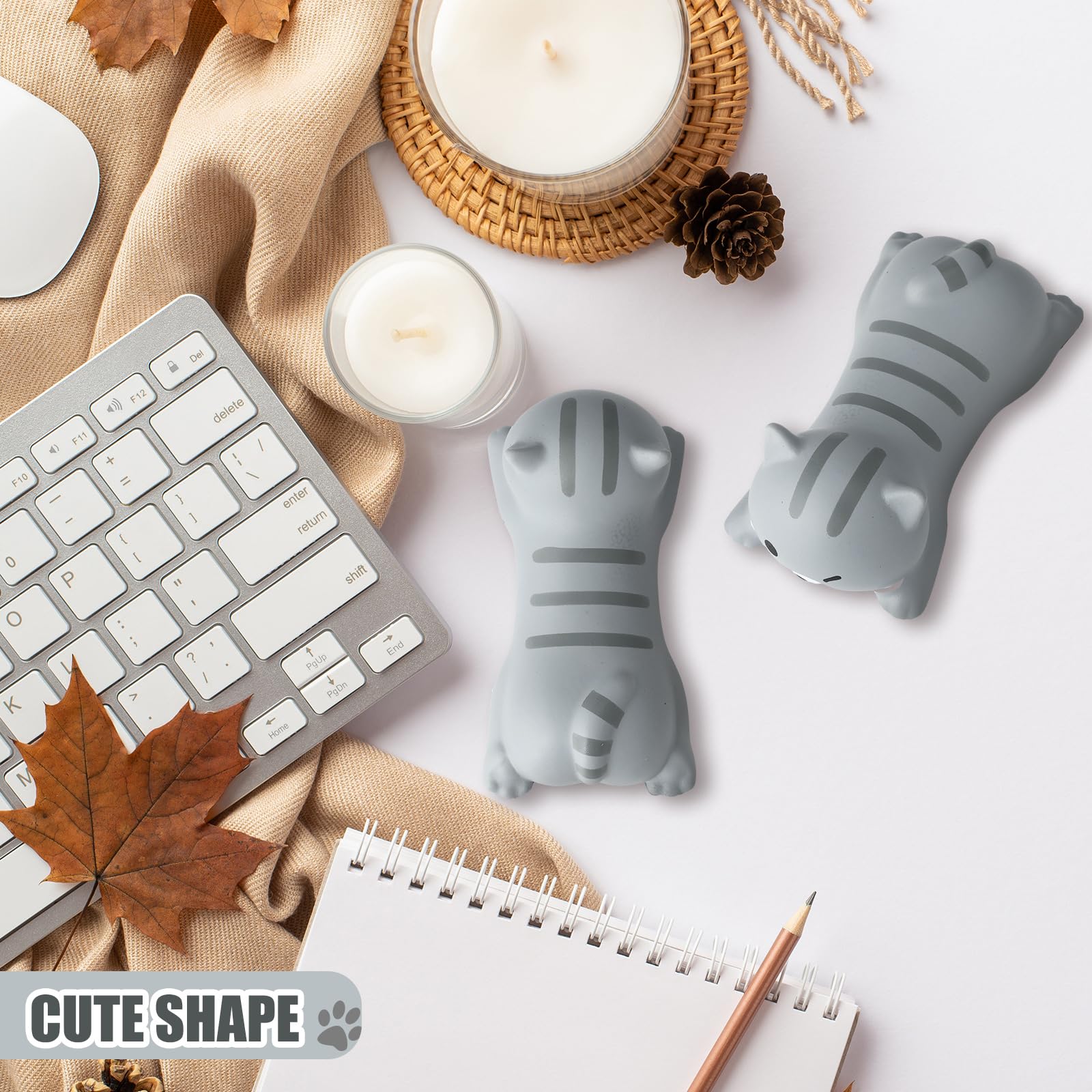 Cute Animal Wrist Rest Pad - Ergonomic Mouse & Keyboard Support For Office Computer Pain Relief