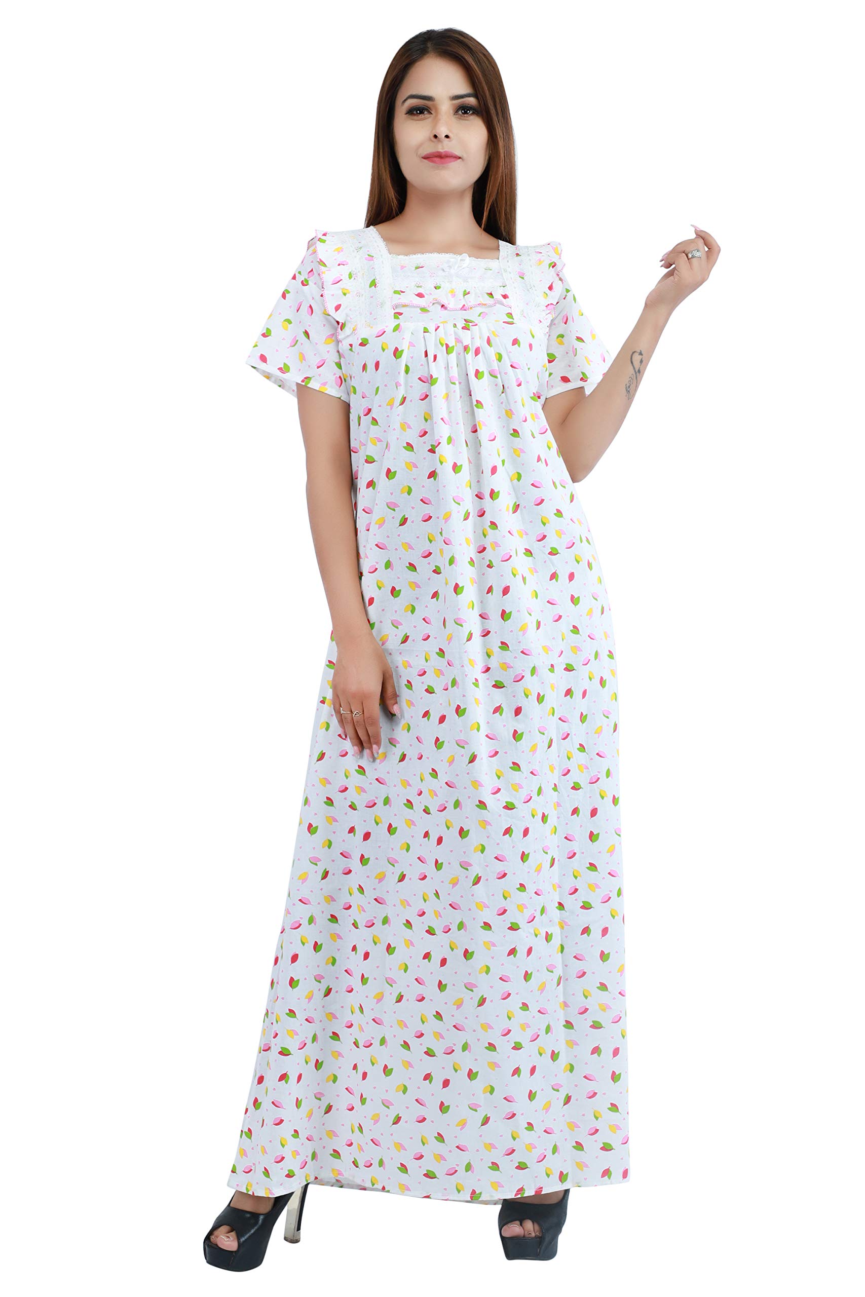 himashu handlooms Cotton nighty for Women's and Girl's-picture-37