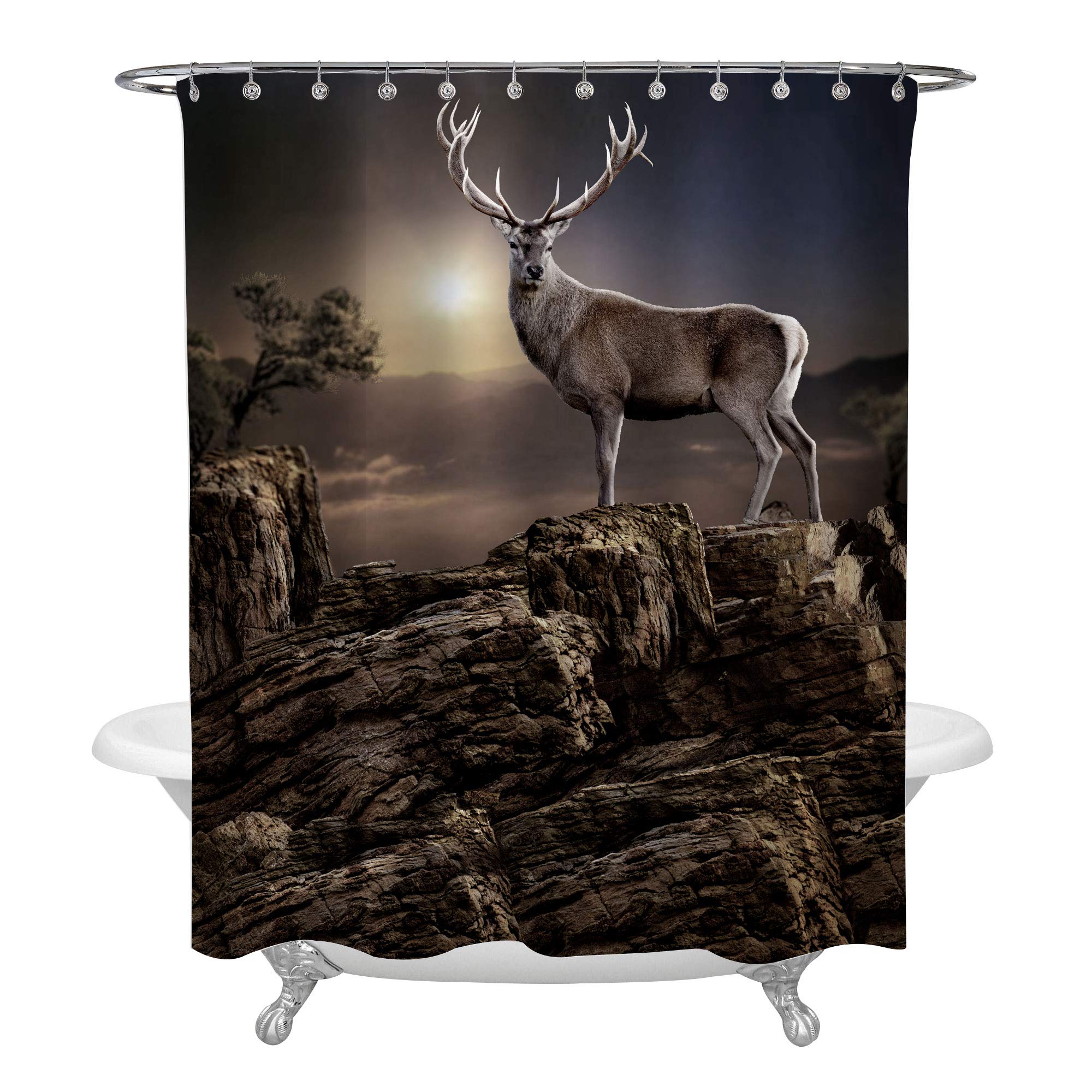 Wildlife Shower Curtains Curtains & Drapes