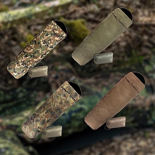 Vista 6 de Mil-Tec Trilaminate - Funda para saco de dormir resistente al agua, ligera, transpirable, para exteriores, camping, senderismo, corte generoso