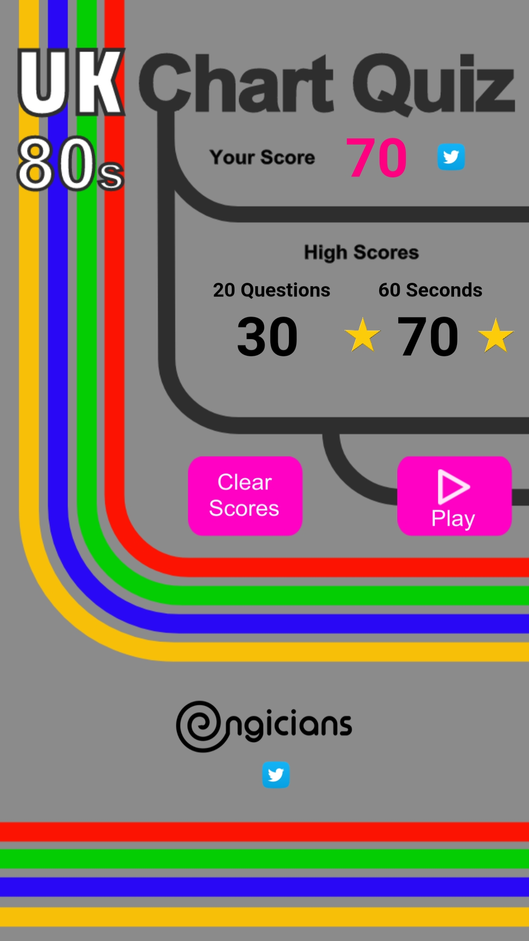 UK Chart Quiz 80s - App on Amazon Appstore