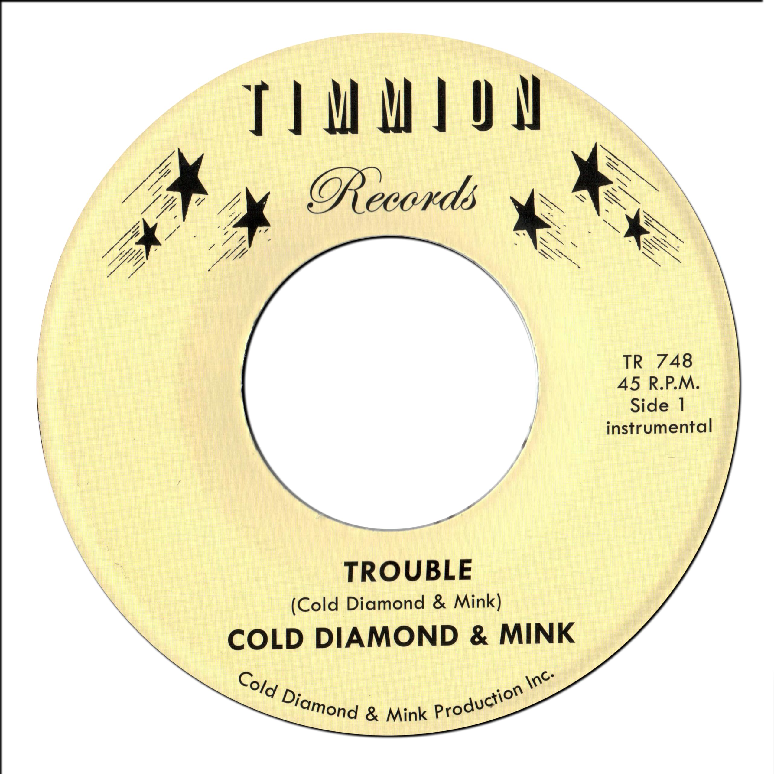 Trouble (Instrumental)/It Will Get Better (Instrumental) [VINYL]