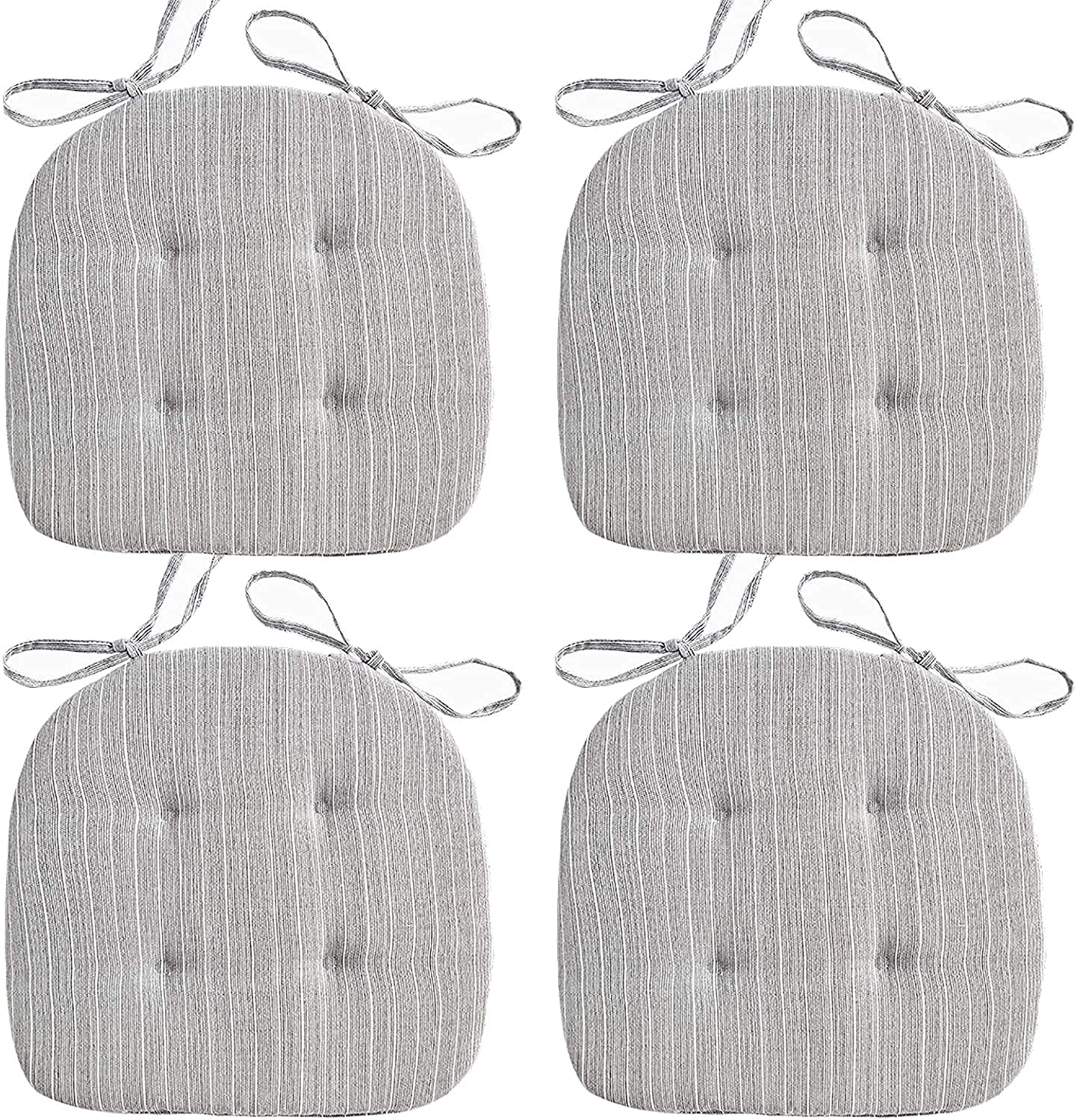 Coussin de chaise pour soulager l'assise dure lot de 4 galettes de siège stables
