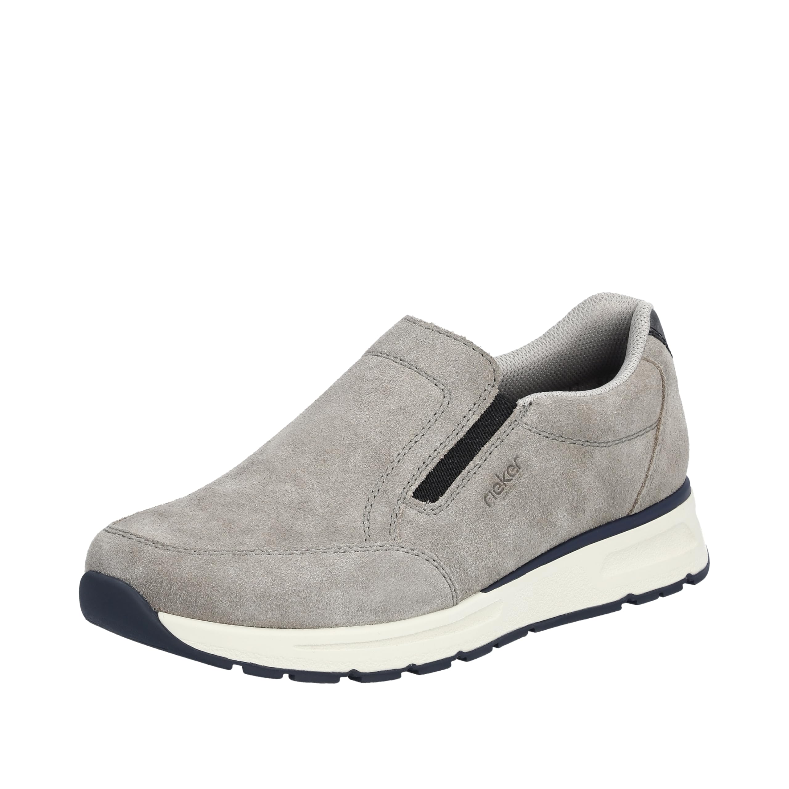 Rieker Men's B0750 Slippers, Gray, 45 EU