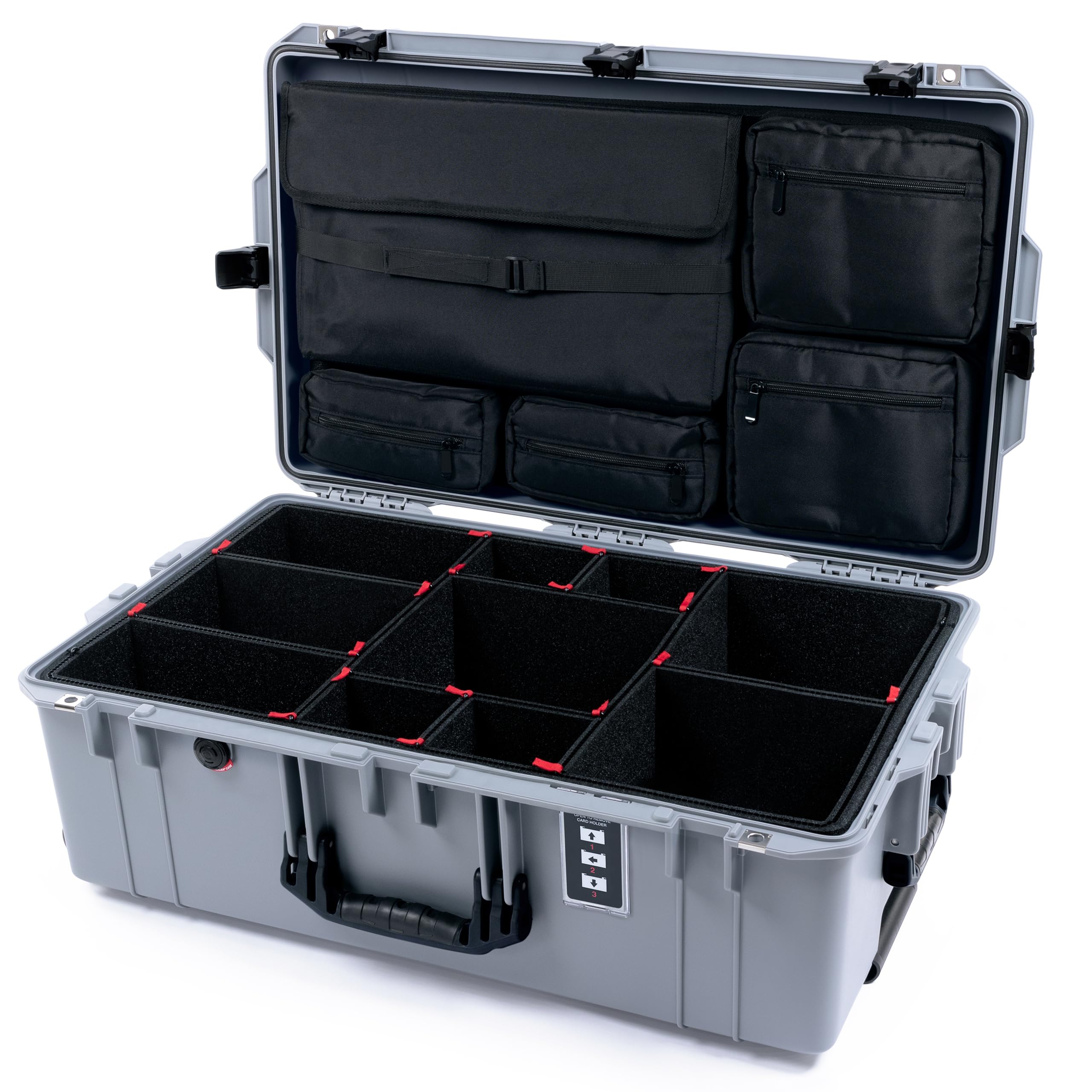 Amazon.co.jp: Pelican 1595 Case by ColorCase - シルバー - TrekPak 