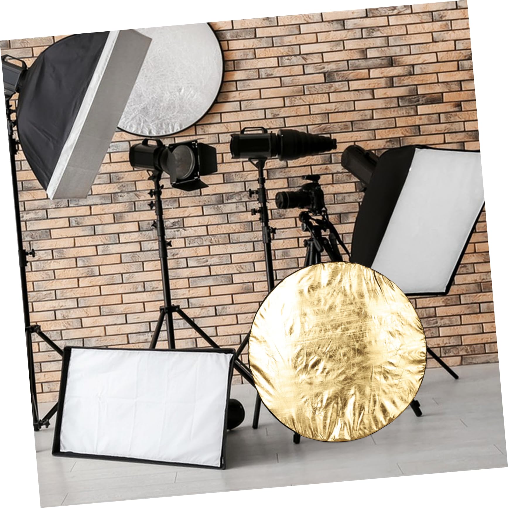 Fotografie Reflektor 110cm 5 in 1 aus Reflexgewebe, Faltbar