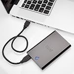 320Gb 320 Gb 2.5 Disque dur externe de pouce Portable USB 2.0 Fat32- noir