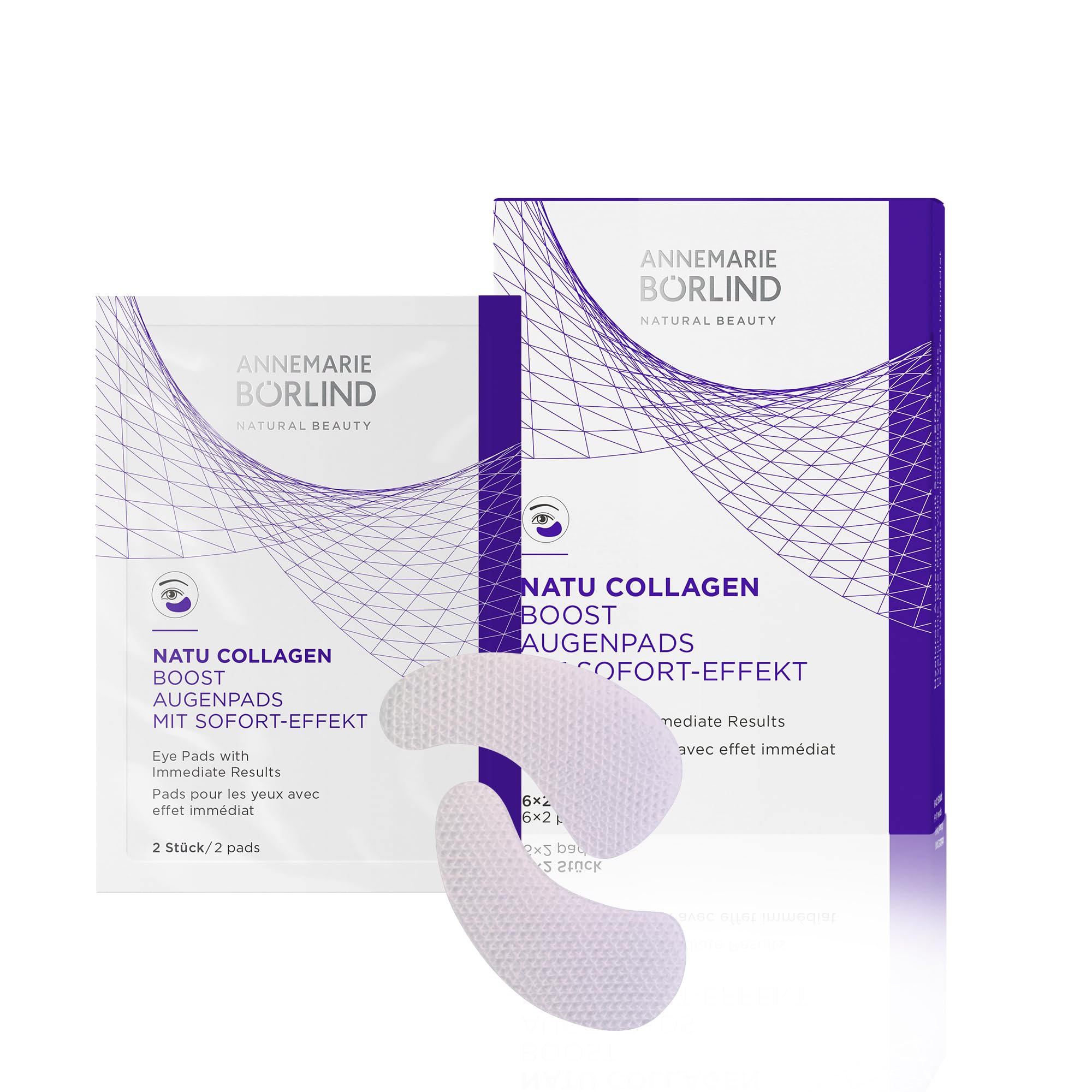 ANNEMARIE BÖRLIND Natucollagen Boost Augenpads – Sofortiger Straffungseffekt