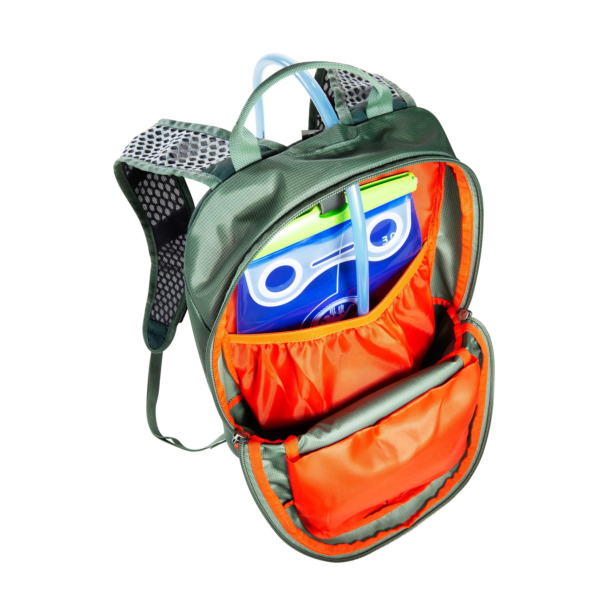 Tatonka Active Pack 10 - Kleiner, Leichter Rucksack mit Mehreren Fächern und Taschen, Trinkblasenfach und 10 Liter Volumen