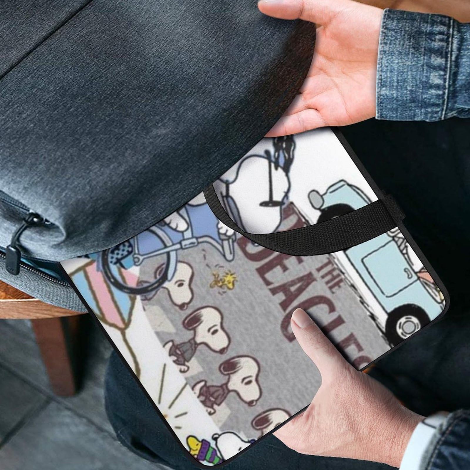 【BAGGU】スヌーピー 13インチ ラップトップ PC タブレットケース BAGGU - 【BAGGU】スヌーピー 13インチ ラップトップ PC