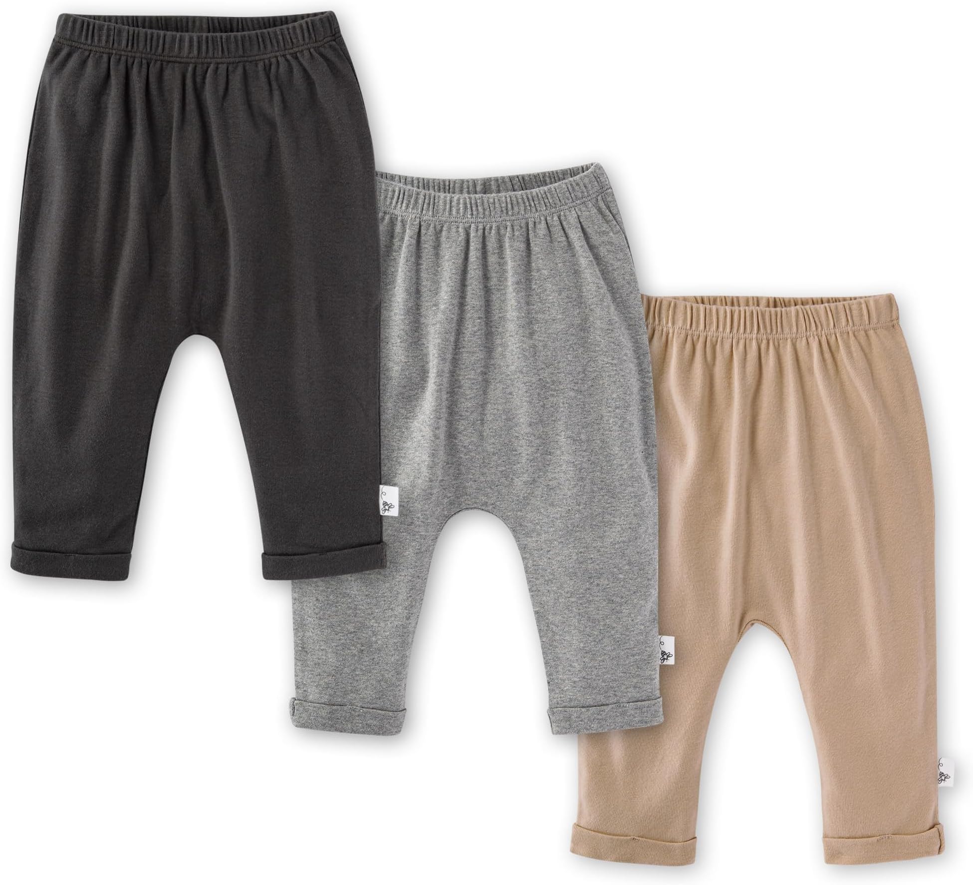 Burt's Bees BabyKnit Jogger Pants, Baby Sweatpants, 100% Organic Cotton Infant Bottoms