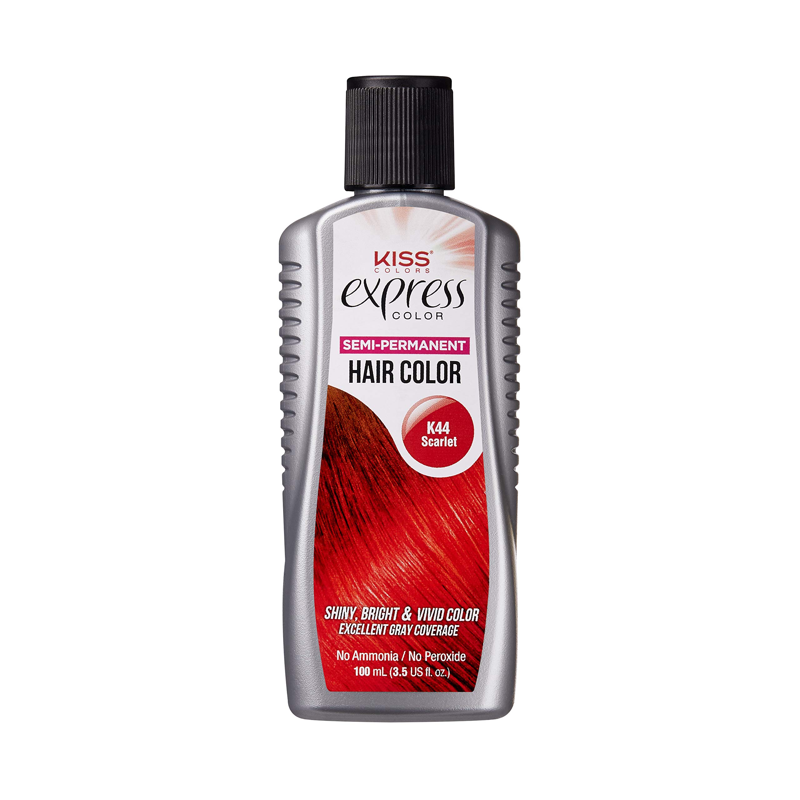 KISSExpress Color #K44 Semi-Permanent Scarlet 3.5 Ounce (100ml)