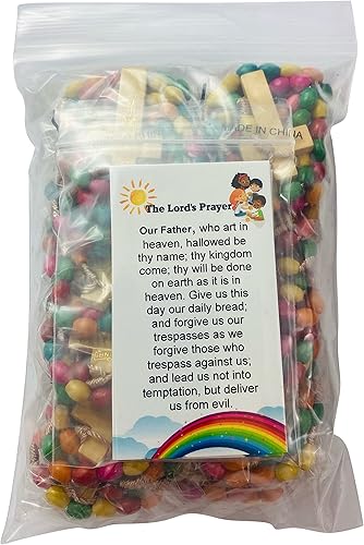 Miniatura 3 de Westmon Works Rosario para niños a granel favores lote docena de lujo con tarjetas sagradas de nuestro padre Ave María, paquete de 12