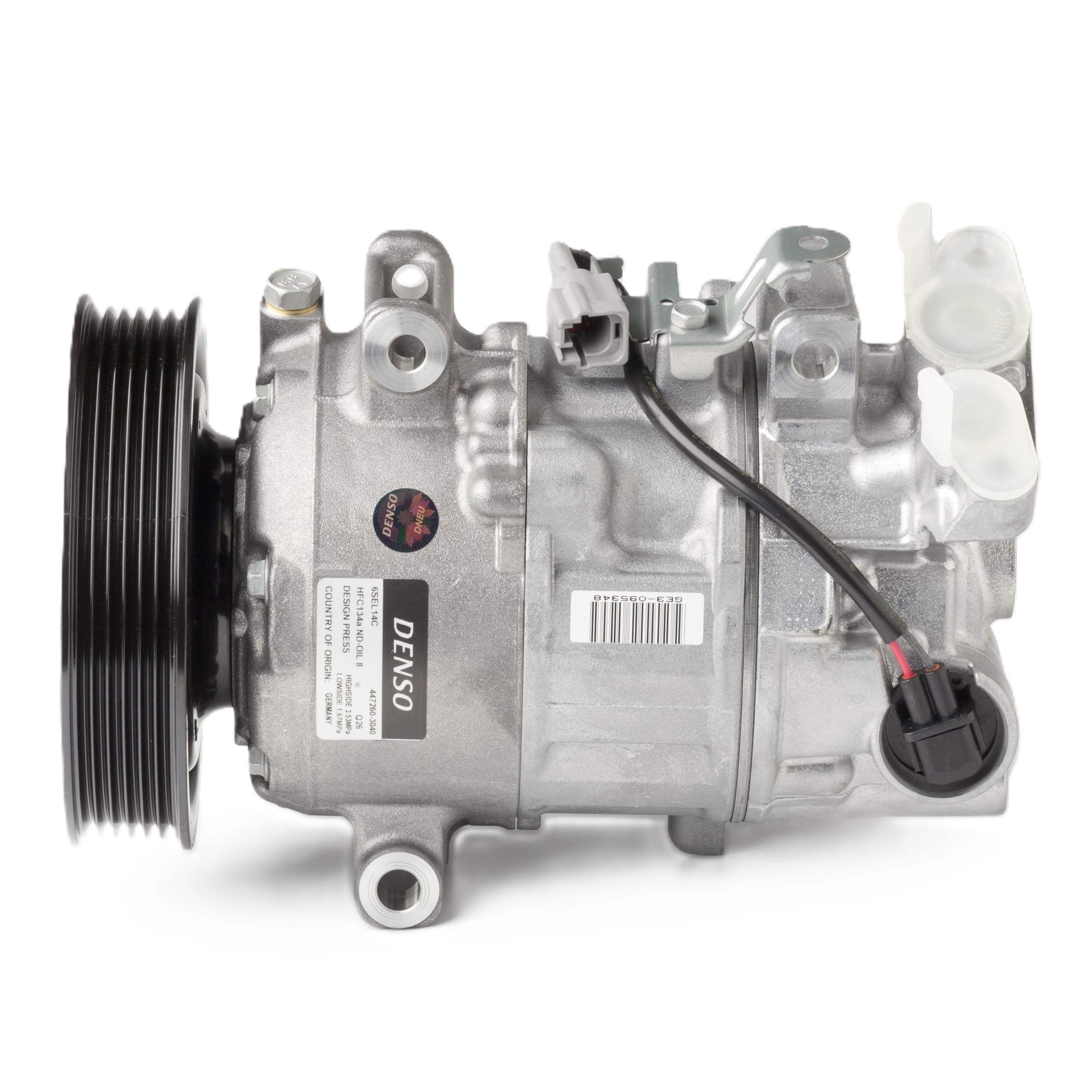 DENSO Compressore A/C - DCP23030 - per il clima del veicolo. Qualità OE, ricambio montaggio diretto, garantisce raffreddamento potente ed efficiente, prestazioni costanti e minore carico sul motore