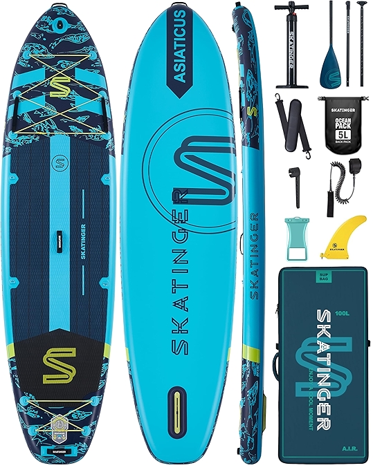 Skatinger 超宽充气冲浪板 超稳全能站立划水板