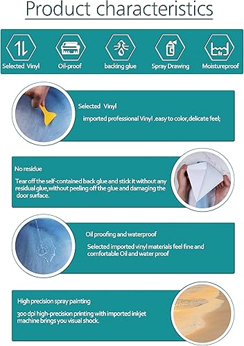 Miniatura 6 de FLFK Calcomanías para escaleras - Adhesivos para escaleras, Calcomanías autoadhesivas para escalones de Sunrise Coast, para decoración del hogar,