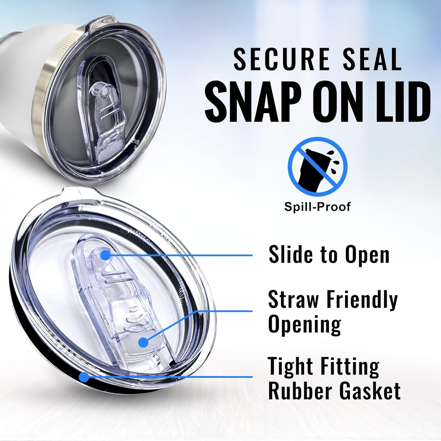 Palm City Products Premium 30 oz Rather Be at the Beach White Tumbler with Slider Lid - Perfect Summer Design - Ideal Gift and Souvenir for Beach Enthusiasts - Image 5