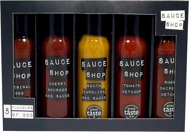All-Purpose BBQ Gift Set | The Ultimate Sauce Set For BBQ Fans | Made in the UK